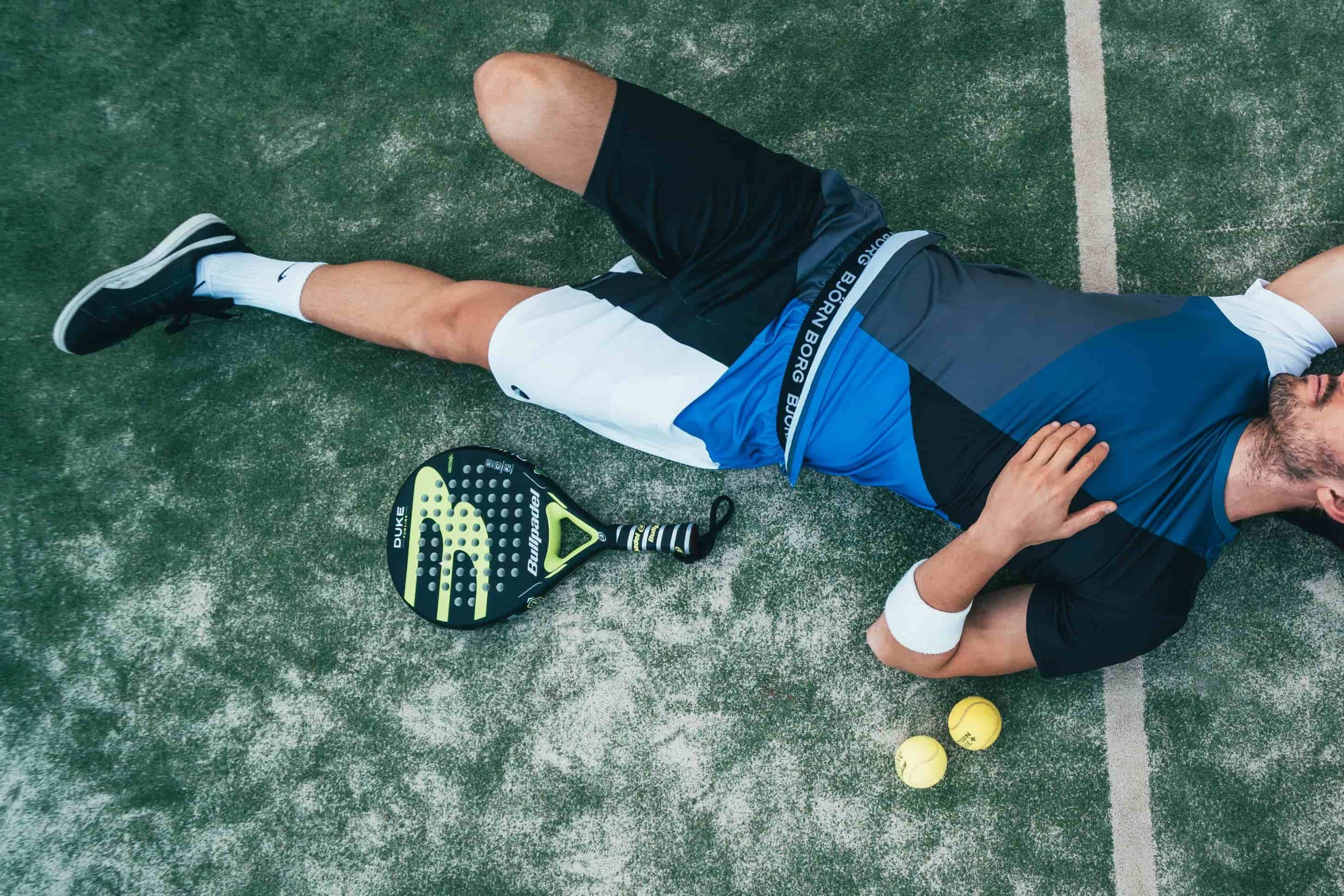 lesión padel